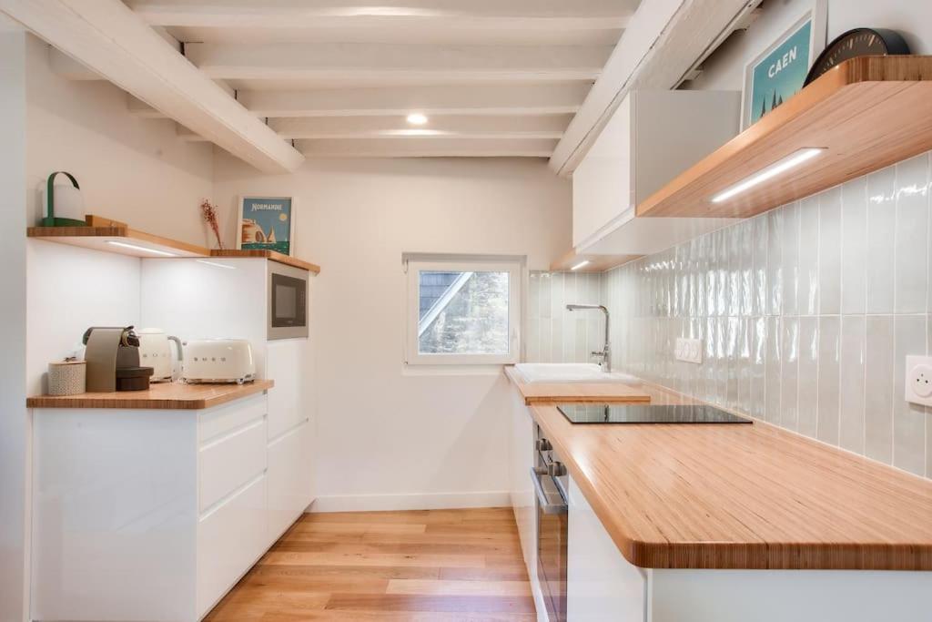 Le Matilda - Appt Hypercentre 2 Pers Apartment Caen Bagian luar foto